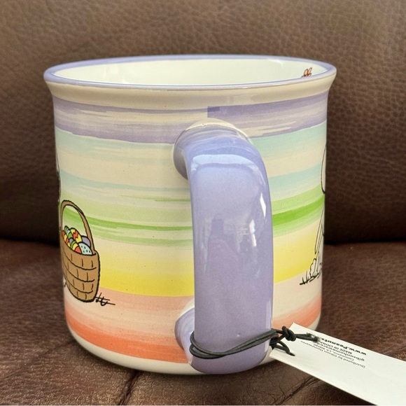 Snoopy with Easter Bunny - Peanuts Ceramic Mug - Picture 6 of 10